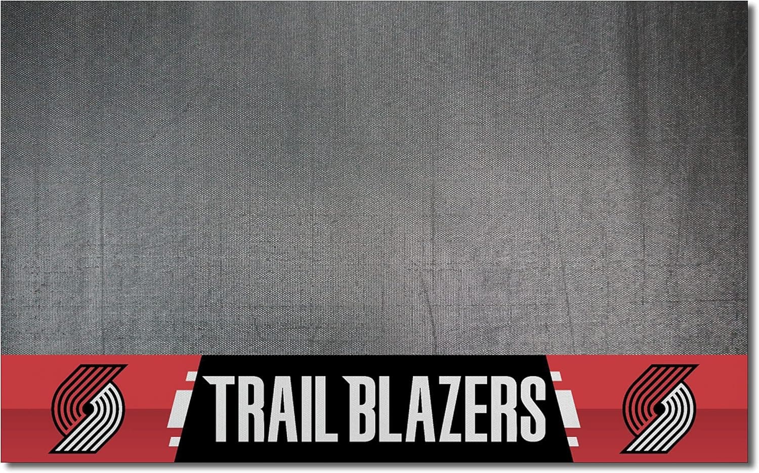 FANMATS 14219 Portland Trail Blazers Vinyl Grill Mat - 26in. x 42in. - Deck Patio Protective Mat | Oil, flame, and UV resistant
