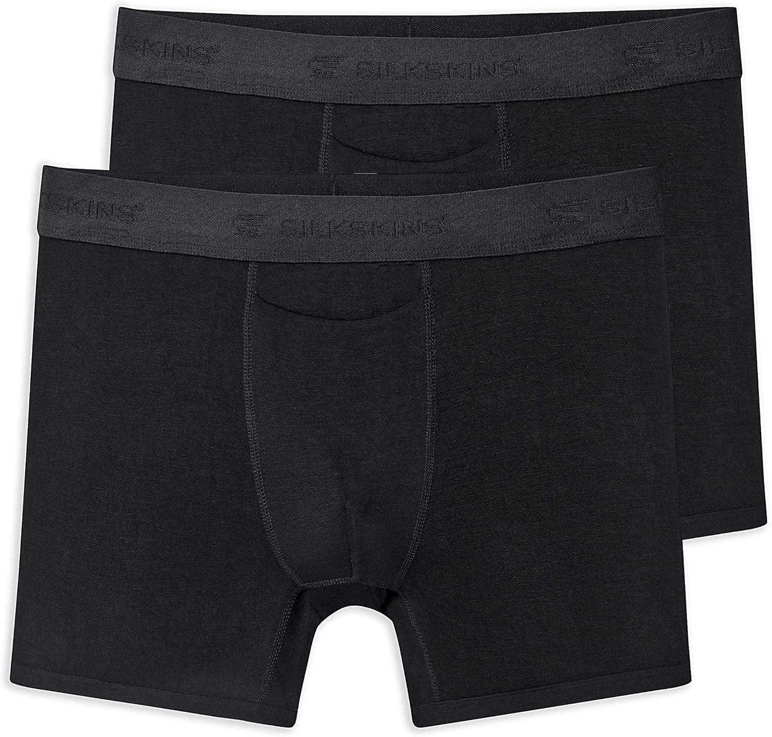 Terramar Men's Inseam Boxer Briefs with Fly