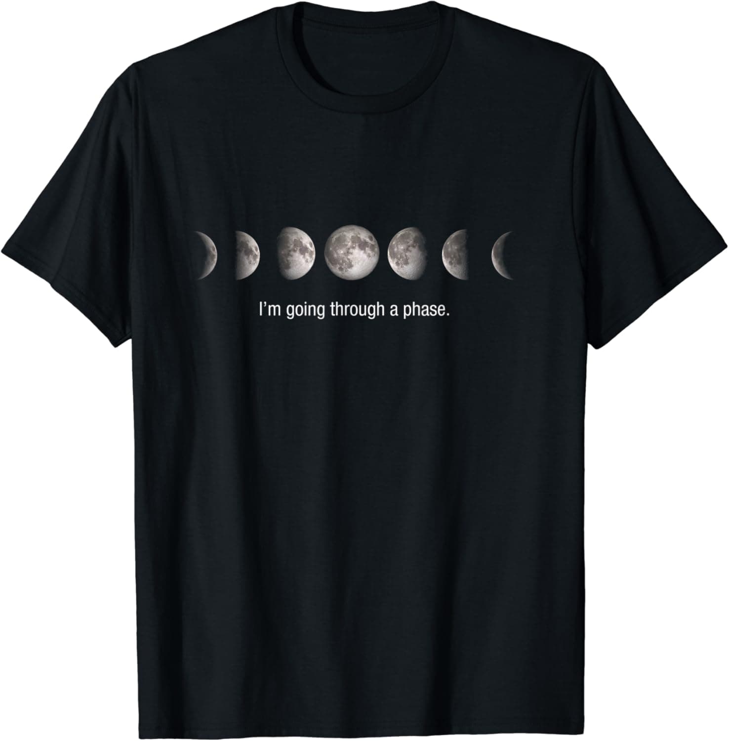 Neil deGrasse Tyson Moon Phases T-Shirt