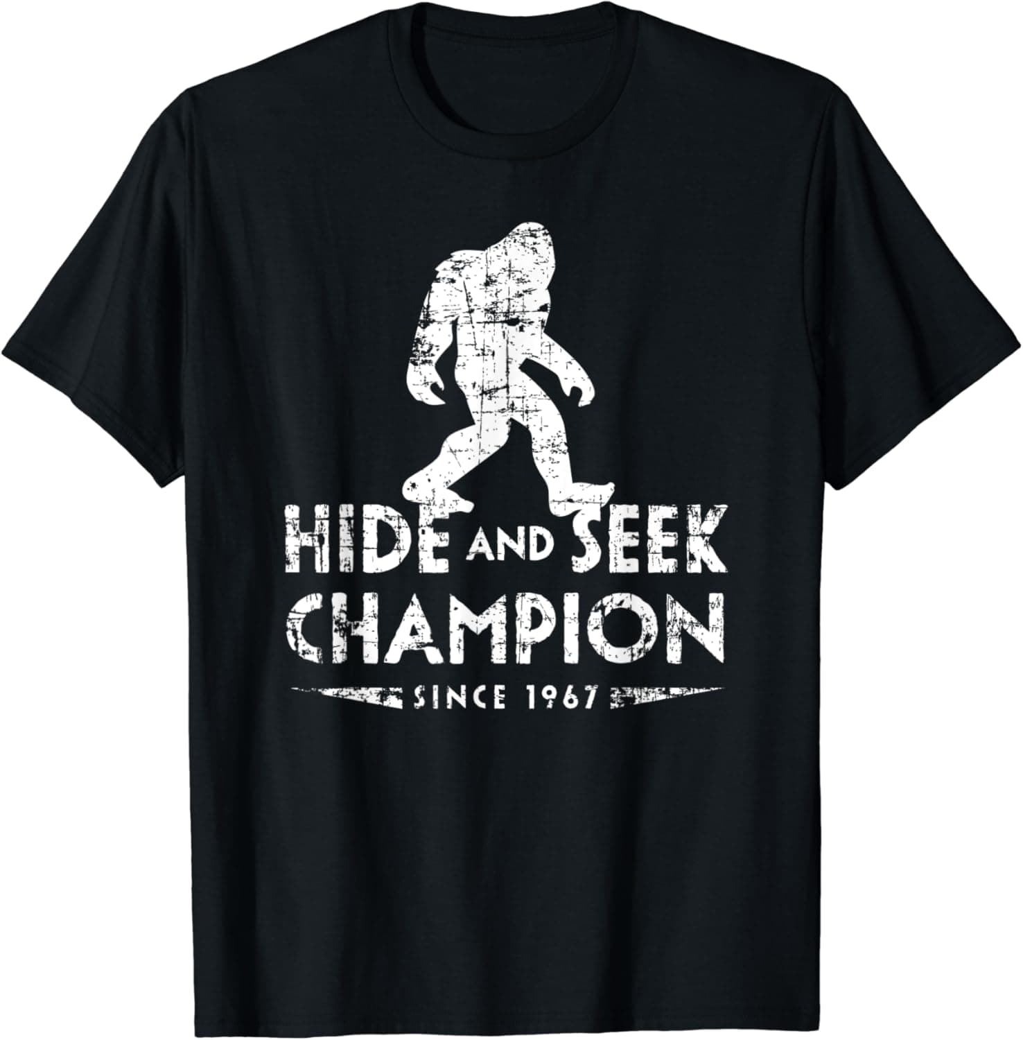 Hide & Seek Champion 1967 Shirt Funny Bigfoot Sasquatch Gift