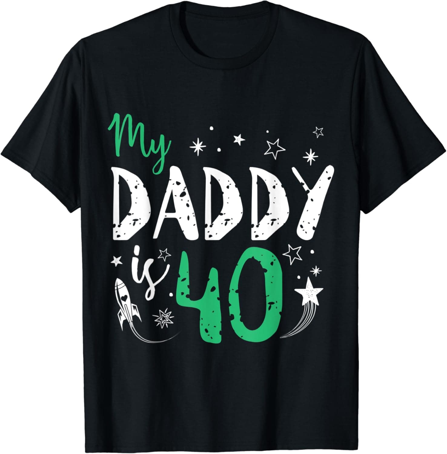 My Daddy Is 40 Shirt - Funny 40th Birthday Fathers T-Shirt