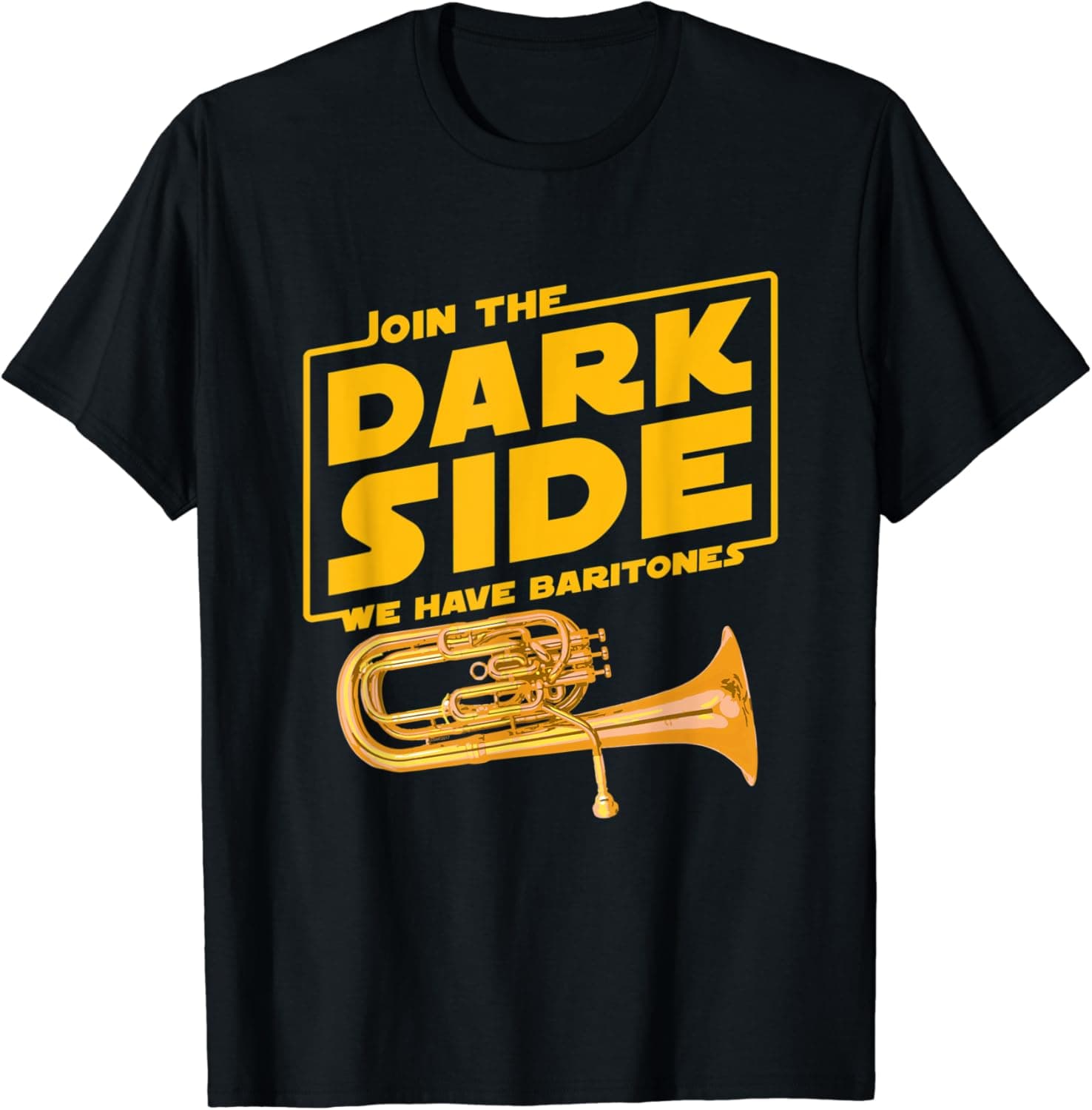 Join The Dark Side Baritone Player T-shirt