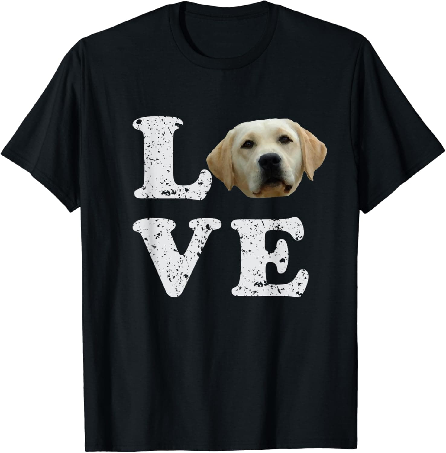 I Love My Yellow Lab T-Shirt | Labrador Retriever Dog Tee
