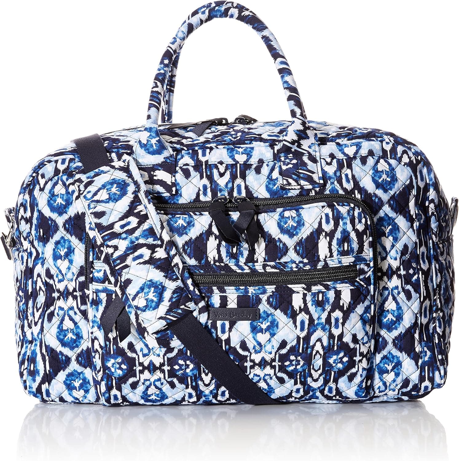 Vera Bradley Women's Cotton Compact Weekender Travel Bag