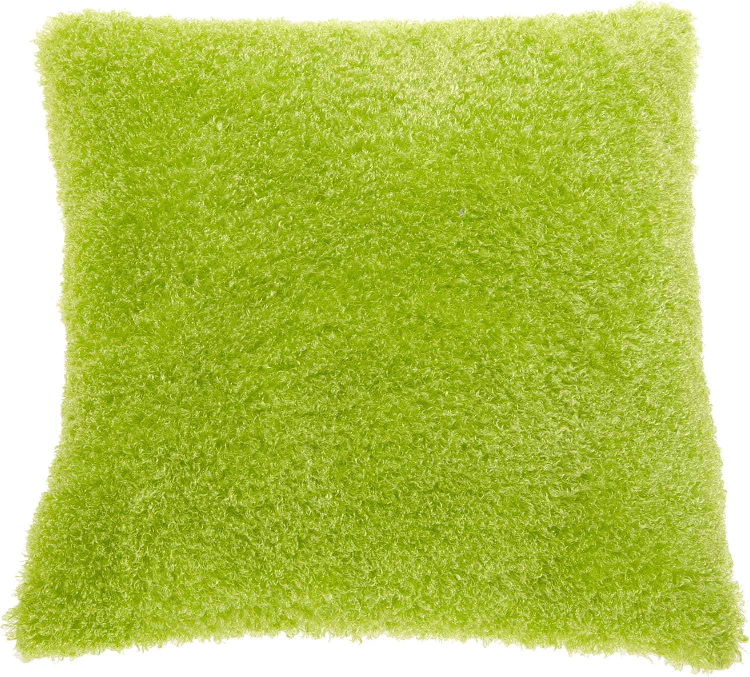Brentwood Poodle 18 by 18 Pillow, Lime