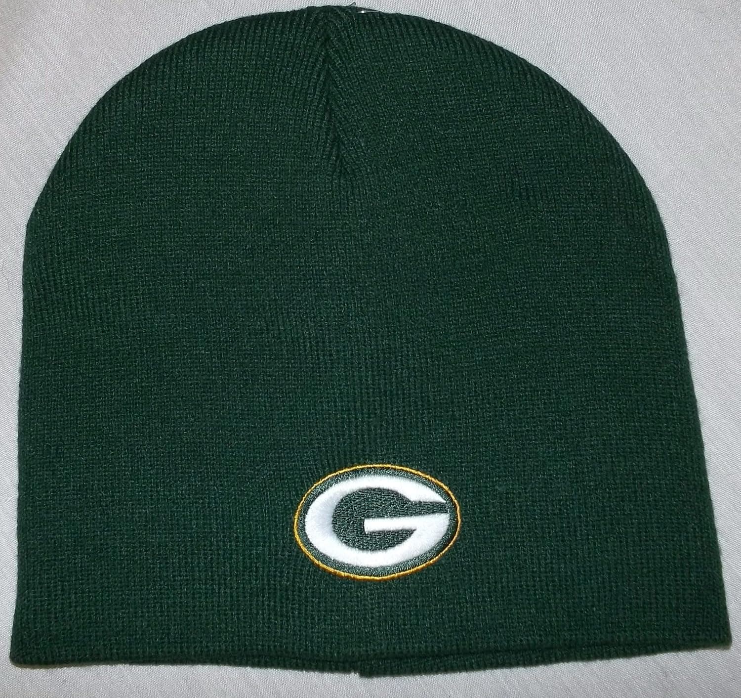 Reebok NFL Green Bay Packers Green Basic Knit Beanie