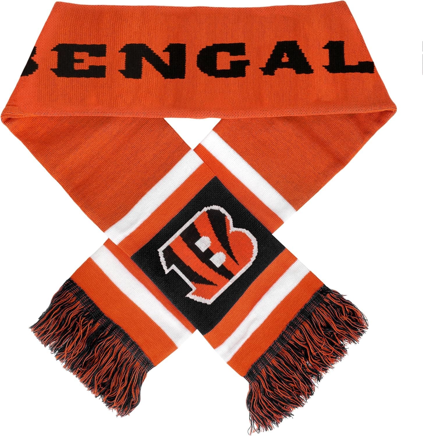 FOCO NFL Mens (2012 Edition) Team Stripe Scarf
